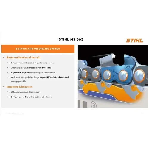 Chainsaw 2T 3.5𝑘𝑊 MS363 STIHL - Image 5